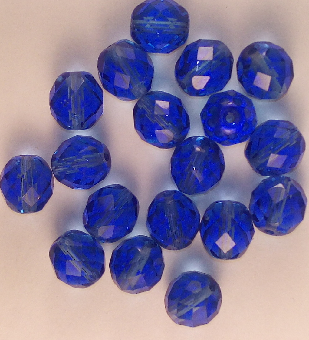 Граненые бусины 10 мм, 15 шт. 00030/30040