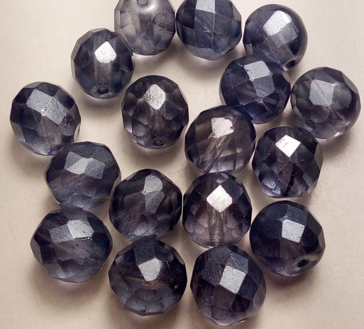 Бусины граненые 10 мм. 15 шт.00030/14474