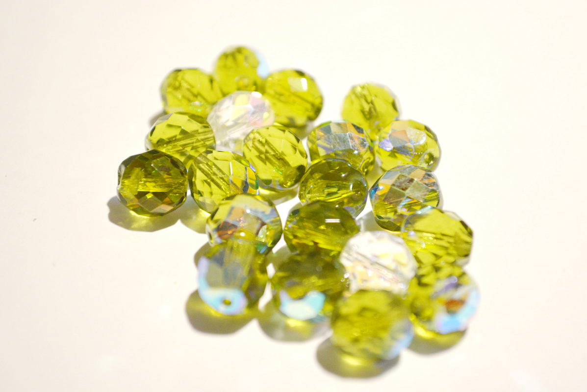 Бусины граненые 10 мм., 15 шт. 50250/28701