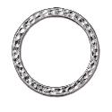Коннектор Hammertone в форме кольца (блестящее серебро) - № А198с