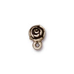 Пуссеты роза (серебро антик) - № А357с
