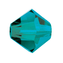 Blue zircon 302 "Preciosa" 6 мм. 10 шт.