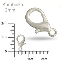 Карабин 15 мм. 2 шт.