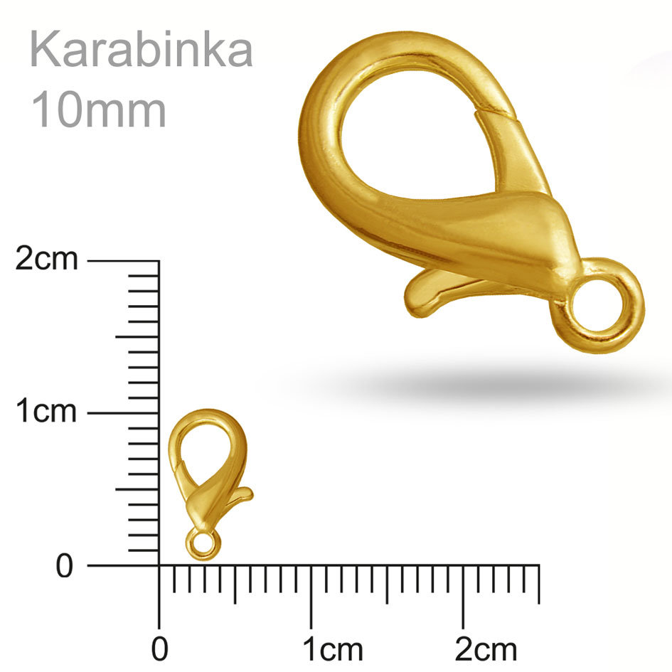 Карабин 10 мм. 4 шт.